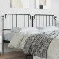 vidaXL Kopfteil Metall Schwarz 193 cm vidaXL Kopfteil Metall Schwarz 193 cm