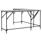 vidaXL Schreibtisch Grau Sonoma 149x149x75 cm Holzwerkstoff vidaXL Schreibtisch Grau Sonoma 149x149x75 cm Holzwerkstoff