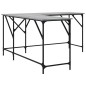 vidaXL Schreibtisch Grau Sonoma 149x149x75 cm Holzwerkstoff vidaXL Schreibtisch Grau Sonoma 149x149x75 cm Holzwerkstoff