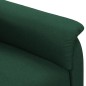 vidaXL Elektrischer Massagesessel Dunkelgrün Stoff vidaXL Elektrischer Massagesessel Dunkelgrün Stoff
