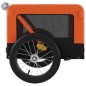 vidaXL Fahrradanhänger Hunde Orange und Schwarz Oxford-Gewebe & Eisen vidaXL Fahrradanhänger Hunde Orange und Schwarz Oxford-Gewebe & Eisen
