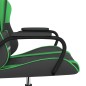 vidaXL Gaming-Stuhl Schwarz und Grün Kunstleder vidaXL Gaming-Stuhl Schwarz und Grün Kunstleder