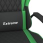 vidaXL Gaming-Stuhl Schwarz und Grün Kunstleder vidaXL Gaming-Stuhl Schwarz und Grün Kunstleder