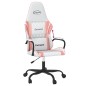vidaXL Gaming-Stuhl Weiß und Rosa Kunstleder vidaXL Gaming-Stuhl Weiß und Rosa Kunstleder