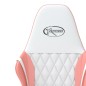 vidaXL Gaming-Stuhl Weiß und Rosa Kunstleder vidaXL Gaming-Stuhl Weiß und Rosa Kunstleder