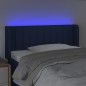 vidaXL LED Kopfteil Blau 83x16x78/88 cm Stoff vidaXL LED Kopfteil Blau 83x16x78/88 cm Stoff