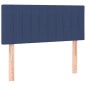 vidaXL Boxspringbett mit Matratze Blau 80x200 cm Stoff vidaXL Boxspringbett mit Matratze Blau 80x200 cm Stoff