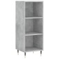 vidaXL Highboard Betongrau 34,5x34x180 cm Holzwerkstoff vidaXL Highboard Betongrau 34,5x34x180 cm Holzwerkstoff