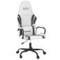 vidaXL Gaming-Stuhl mit Massagefunktion Weiß und Schwarz Kunstleder vidaXL Gaming-Stuhl mit Massagefunktion Weiß und Schwarz Kunstleder
