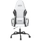 vidaXL Gaming-Stuhl mit Massagefunktion Weiß und Schwarz Kunstleder vidaXL Gaming-Stuhl mit Massagefunktion Weiß und Schwarz Kunstleder