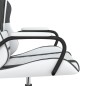 vidaXL Gaming-Stuhl mit Massagefunktion Weiß und Schwarz Kunstleder vidaXL Gaming-Stuhl mit Massagefunktion Weiß und Schwarz Kunstleder