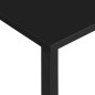 vidaXL Computertisch Schwarz 105x55x72 cm MDF und Metall vidaXL Computertisch Schwarz 105x55x72 cm MDF und Metall