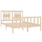vidaXL Massivholzbett 140x190 cm vidaXL Massivholzbett 140x190 cm