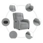 vidaXL Relaxsessel Hellgrau Stoff vidaXL Relaxsessel Hellgrau Stoff
