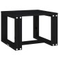 vidaXL Garten-Beistelltisch Schwarz 40x38x28,5 cm Massivholz Kiefer vidaXL Garten-Beistelltisch Schwarz 40x38x28,5 cm Massivholz Kiefer