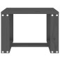 vidaXL Garten-Beistelltisch Grau 40x38x28,5 cm Massivholz Kiefer vidaXL Garten-Beistelltisch Grau 40x38x28,5 cm Massivholz Kiefer
