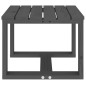 vidaXL Garten-Beistelltisch Grau 40x38x28,5 cm Massivholz Kiefer vidaXL Garten-Beistelltisch Grau 40x38x28,5 cm Massivholz Kiefer