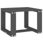 vidaXL Garten-Beistelltisch Grau 40x38x28,5 cm Massivholz Kiefer vidaXL Garten-Beistelltisch Grau 40x38x28,5 cm Massivholz Kiefer