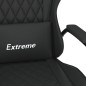 vidaXL Gaming-Stuhl mit Massagefunktion Schwarz Kunstleder vidaXL Gaming-Stuhl mit Massagefunktion Schwarz Kunstleder