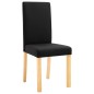 vidaXL Esszimmerstühle 4 Stk. Schwarz Stoff vidaXL Esszimmerstühle 4 Stk. Schwarz Stoff