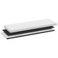 vidaXL Sitzbank mit Stauraum Faltbar Weiß PVC vidaXL Sitzbank mit Stauraum Faltbar Weiß PVC