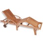 vidaXL Sonnenliege Massivholz Teak vidaXL Sonnenliege Massivholz Teak