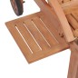 vidaXL Sonnenliege Massivholz Teak vidaXL Sonnenliege Massivholz Teak