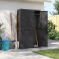 vidaXL Gartenschrank Schwarz 97x37x165 cm PP vidaXL Gartenschrank Schwarz 97x37x165 cm PP