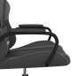 vidaXL Gaming-Stuhl Schwarz und Grau Kunstleder vidaXL Gaming-Stuhl Schwarz und Grau Kunstleder