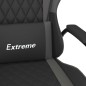 vidaXL Gaming-Stuhl Schwarz und Grau Kunstleder vidaXL Gaming-Stuhl Schwarz und Grau Kunstleder