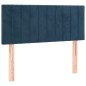 vidaXL Kopfteil Dunkelblau 90x5x78/88 cm Samt