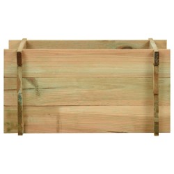 vidaXL Pflanzkübel Hochbeet Kiefernholz Imprägniert 40 cm 