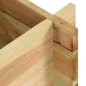 vidaXL Pflanzkübel Hochbeet Kiefernholz Imprägniert 40 cm vidaXL Pflanzkübel Hochbeet Kiefernholz Imprägniert 40 cm