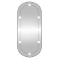 vidaXL Wandspiegel mit LED-Leuchten 40x90 cm Glas Oval vidaXL Wandspiegel mit LED-Leuchten 40x90 cm Glas Oval