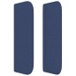 vidaXL Kopfteil mit Ohren Blau 93x16x78/88 cm Stoff vidaXL Kopfteil mit Ohren Blau 93x16x78/88 cm Stoff
