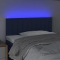 vidaXL LED Kopfteil Blau 90x5x78/88 cm Stoff vidaXL LED Kopfteil Blau 90x5x78/88 cm Stoff