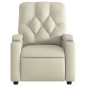 vidaXL Relaxsessel Creme Kunstleder vidaXL Relaxsessel Creme Kunstleder