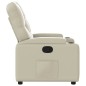 vidaXL Relaxsessel Creme Kunstleder vidaXL Relaxsessel Creme Kunstleder