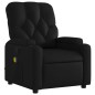 vidaXL Massagesessel Schwarz Kunstleder