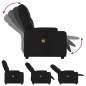 vidaXL Massagesessel Schwarz Kunstleder