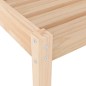vidaXL Sonnenliegen 2 Stk. mit Tisch Massivholz Kiefer vidaXL Sonnenliegen 2 Stk. mit Tisch Massivholz Kiefer