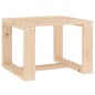 vidaXL Sonnenliegen 2 Stk. mit Tisch Massivholz Kiefer vidaXL Sonnenliegen 2 Stk. mit Tisch Massivholz Kiefer