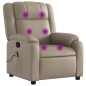 vidaXL Massagesessel Cappuccino-Braun Kunstleder vidaXL Massagesessel Cappuccino-Braun Kunstleder