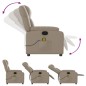 vidaXL Massagesessel Cappuccino-Braun Kunstleder vidaXL Massagesessel Cappuccino-Braun Kunstleder