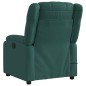 vidaXL Massagesessel Dunkelgrün Stoff vidaXL Massagesessel Dunkelgrün Stoff