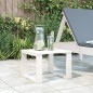 vidaXL Garten-Beistelltisch Weiß 40x38x28,5 cm Massivholz Kiefer vidaXL Garten-Beistelltisch Weiß 40x38x28,5 cm Massivholz Kiefer