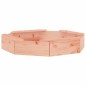 vidaXL Sandkasten mit Sitzen Achteck Massivholz Douglasie vidaXL Sandkasten mit Sitzen Achteck Massivholz Douglasie