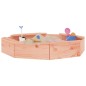vidaXL Sandkasten mit Sitzen Achteck Massivholz Douglasie vidaXL Sandkasten mit Sitzen Achteck Massivholz Douglasie