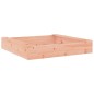 vidaXL Sandkasten mit Sitzen Quadratisch Massivholz Douglasie vidaXL Sandkasten mit Sitzen Quadratisch Massivholz Douglasie