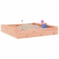 vidaXL Sandkasten mit Sitzen Quadratisch Massivholz Douglasie vidaXL Sandkasten mit Sitzen Quadratisch Massivholz Douglasie